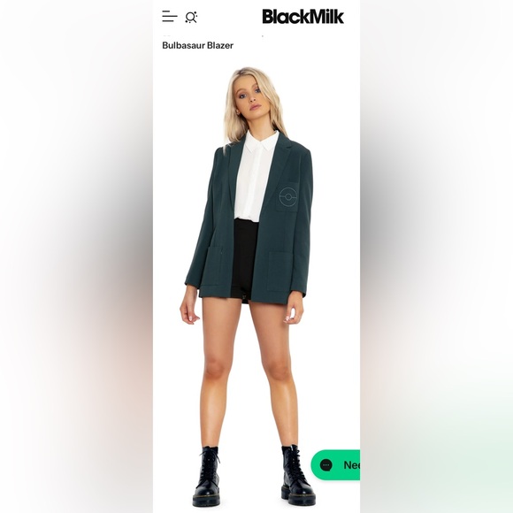 Blackmilk Bulbasaur Blazer - Picture 10 of 10